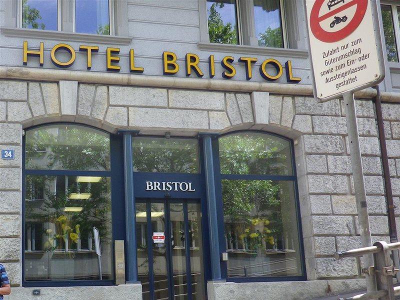 Hotel Bristol Zürich Buitenkant foto